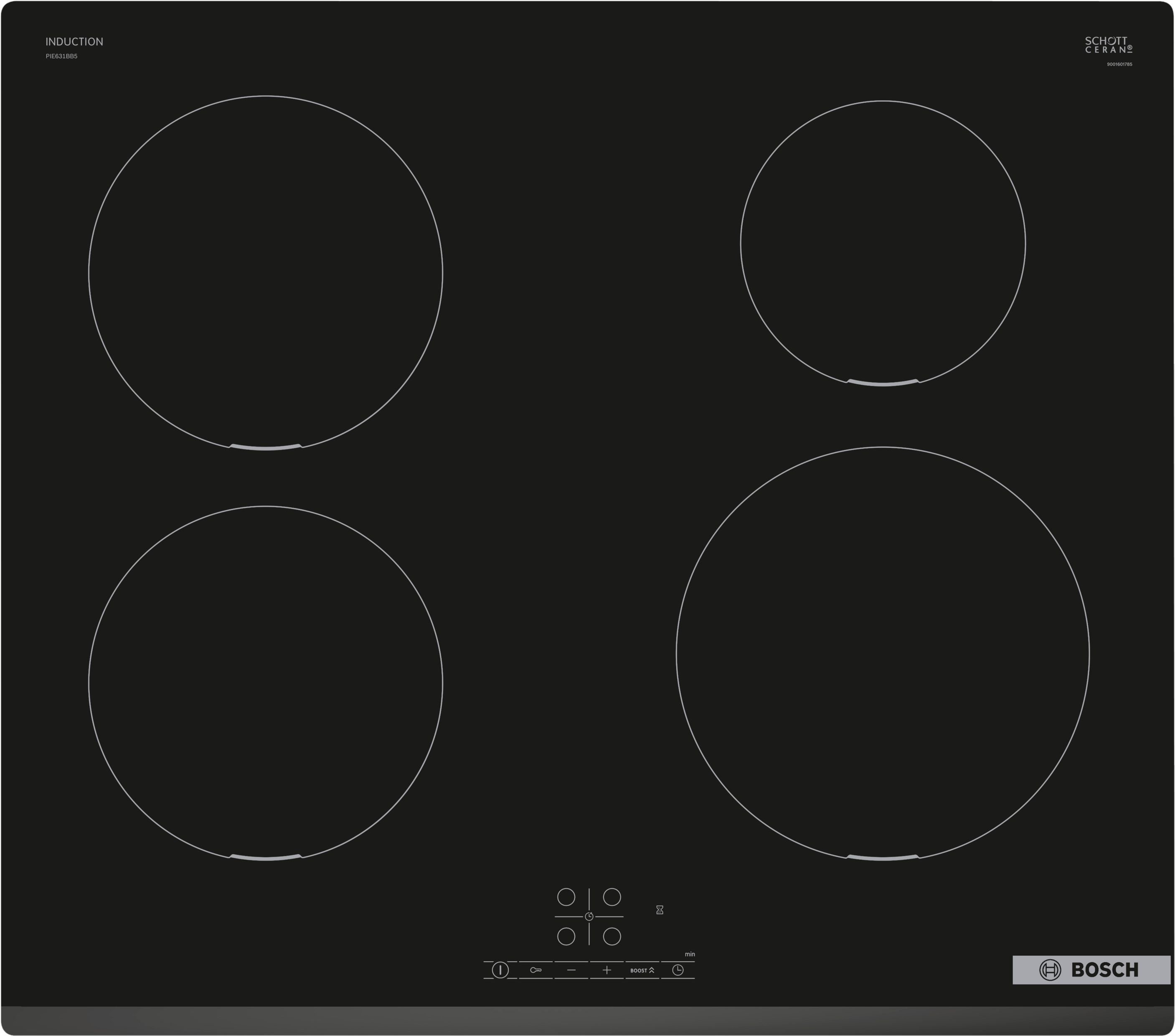 bosch 4 piece induction cookware set